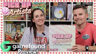 Preview of Pick Up Artists - Coming To Gamefound! Love 2 Hate #boardgames Review