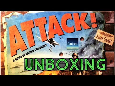 Attack! Board Game | Unboxing (No Talking)