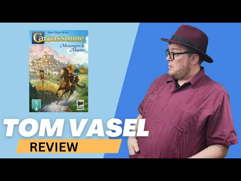 Messengers & Mayors Carcassonne Expansion:  Quick Take with Tom Vasel