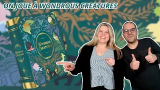 { Règles Et Partie } ON JOUE À WONDROUS CREATURES | Jeu De Société | Super Meeple