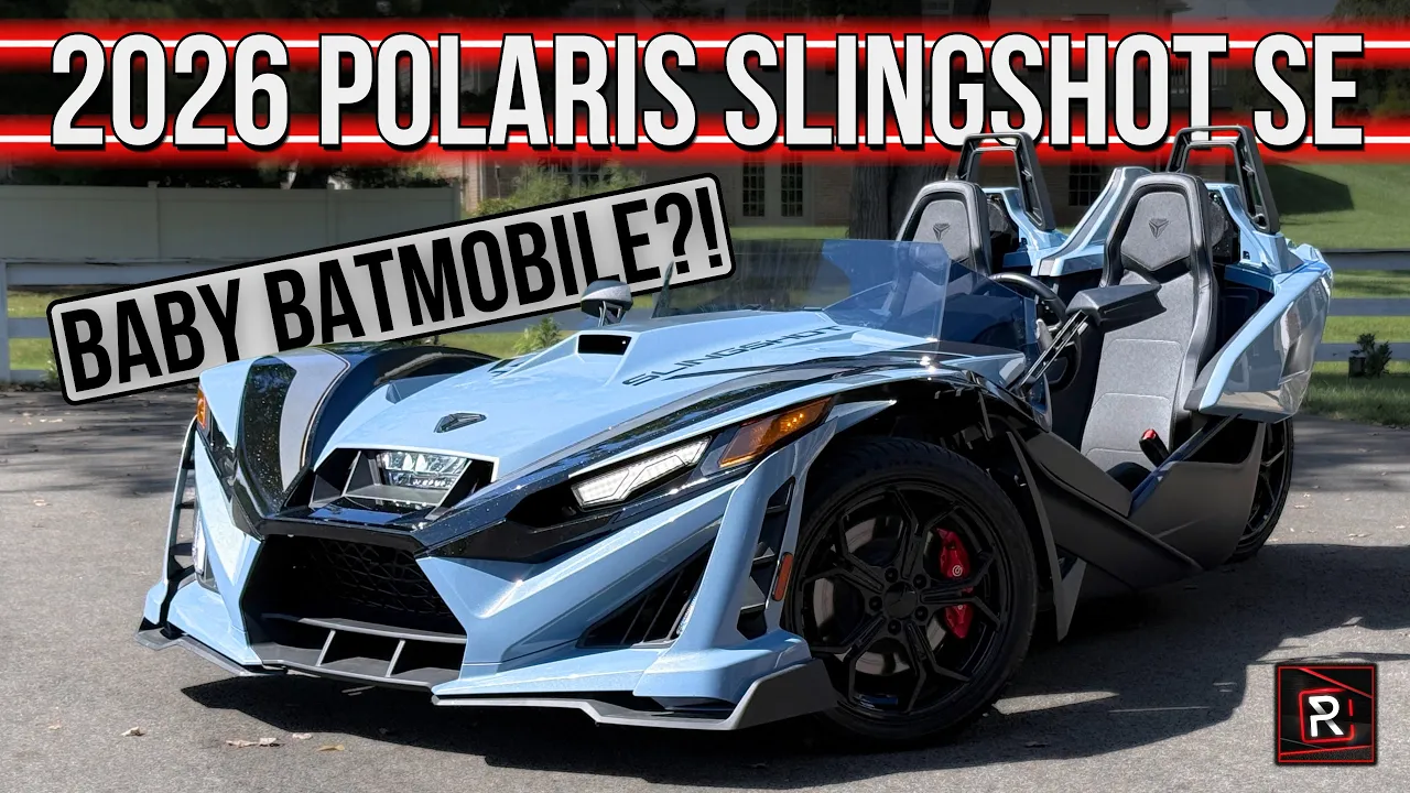 Crazy Fun 3-Wheel Motoring! | 2026 Polaris Slingshot SE | Detailed Review