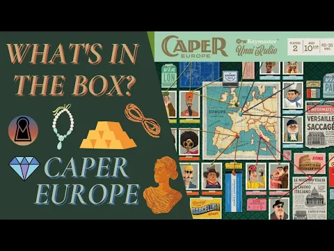 What's In The Box? Caper: Europe Mastermind Edition! Unboxing