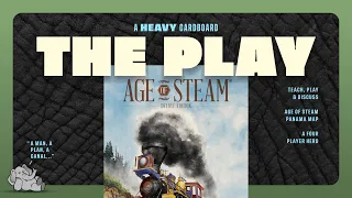 Age of Steam Panama - 3p - The Play (only)