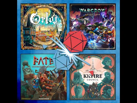 Episode 185 - Orloj, Kinfire Council, Warcrow Adventures, and Fate Defenders of Grimheim