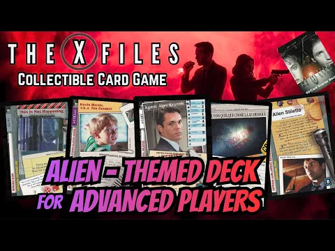 X-Files CCG Sample Deck for Advanced Players | The X-Files Collectible Card Game | Sample Deck 011
