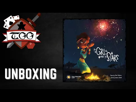 The Girl Who Made The Stars Board Game Unboxing