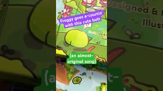 Froggy Went a Courtin' to Control the POND #boardgames #sponsored