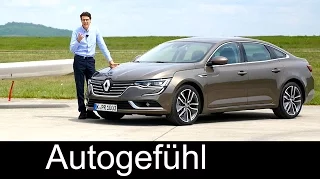 Renault Talisman FULL REVIEW test driven 1.6 dci all-new neu 2017 Sedan + GrandTourer check