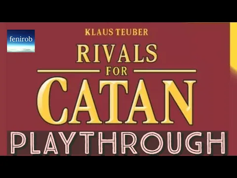 Rivals For Catan Card Game | Era Of Gold Playthrough