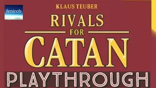 Rivals For Catan Card Game | Era Of Gold Playthrough