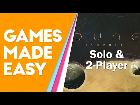 Dune Imperium Solo & 2-Player: How to Play and Tips