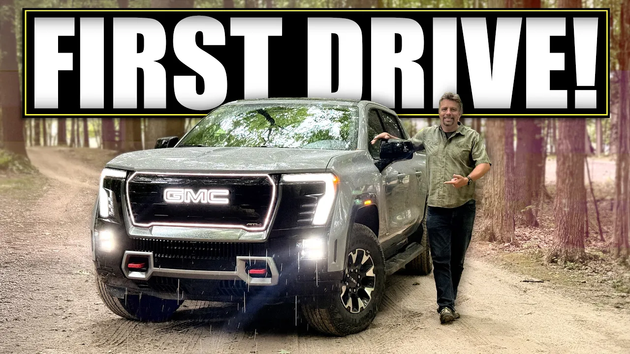 The 2026 GMC Sierra EV AT4 Surprised Me On AND Off-Road!