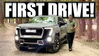 The 2026 GMC Sierra EV AT4 Surprised Me On AND Off-Road!