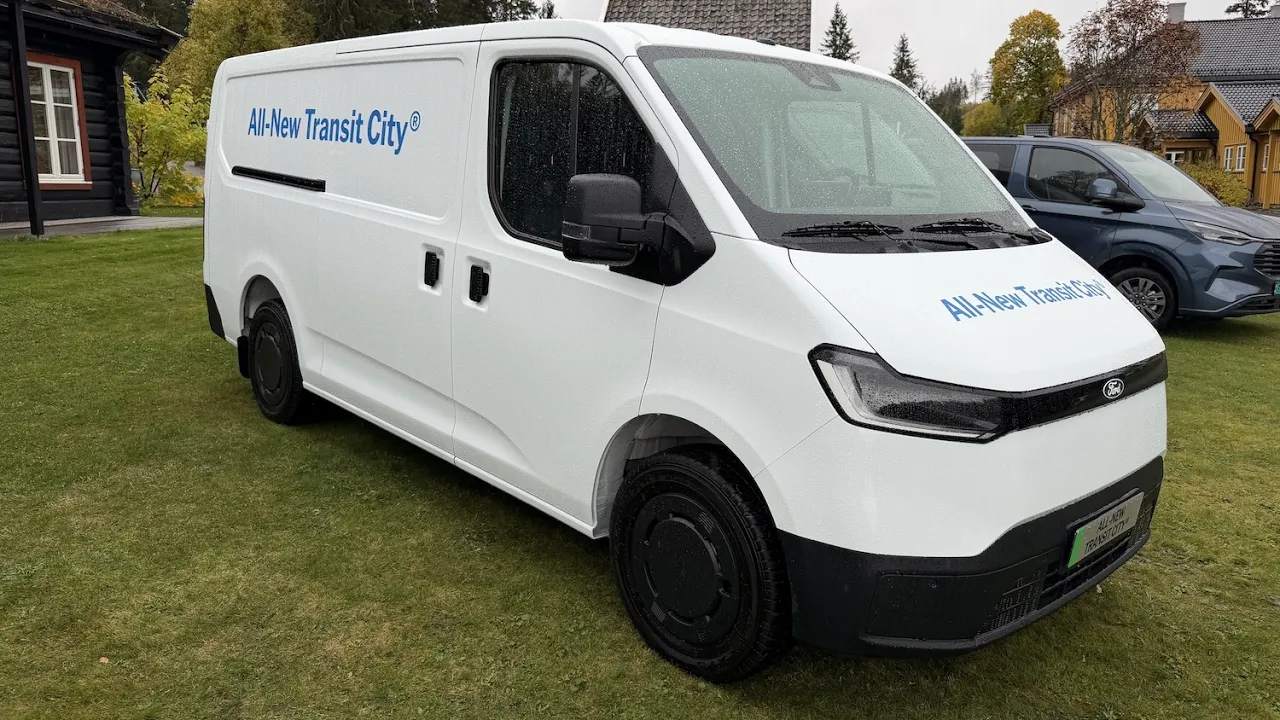 Ford Transit City en liten sniktitt