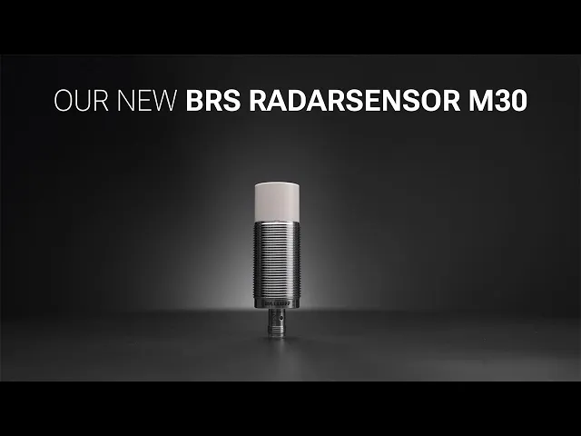 Balluff BRS Radar Sensor M30 – Precise Object Detection and Distance Measurement with 122 GHz