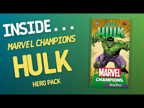 MARVEL CHAMPIONS HULK Hero Pack | Inside #59