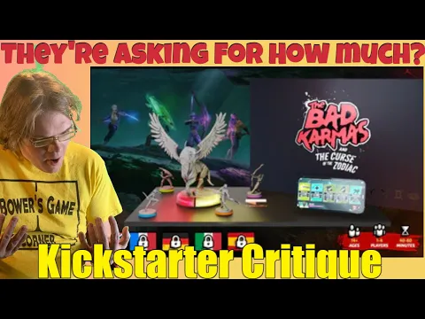 The Bad Karmas and The Curse of the Zodiac - Kickstarter Critique Review