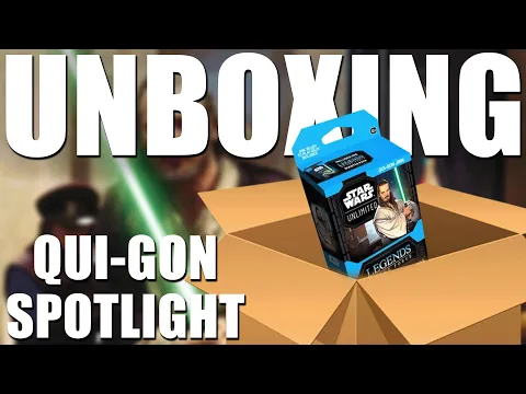 Unboxing the Qui-Gon Jinn Spotlight Deck