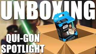 Unboxing the Qui-Gon Jinn Spotlight Deck