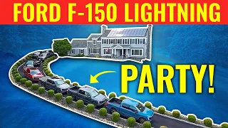 Ford F-150 Lightning Meetup BBQ