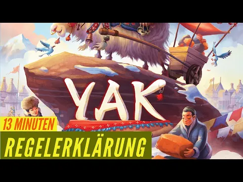 Yak • Regeln • Anleitung • Aufbau • Regelerklärung - Brettspiel