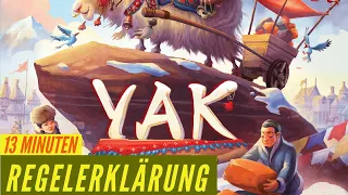 Yak • Regeln • Anleitung • Aufbau • Regelerklärung - Brettspiel