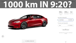 Will Model S Plaid beat Taycan on 1000 km challenge?