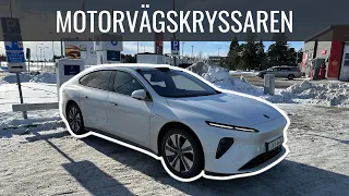 Nio ET7 100 kWh - Räckviddstest på vintern | Elbilsmagasinet