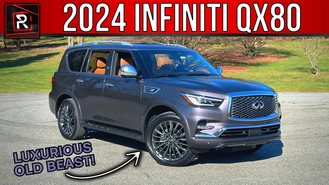The 2024 Infiniti QX80 Sensory Is An Old-School Reliable V8 Powered Luxury SUV