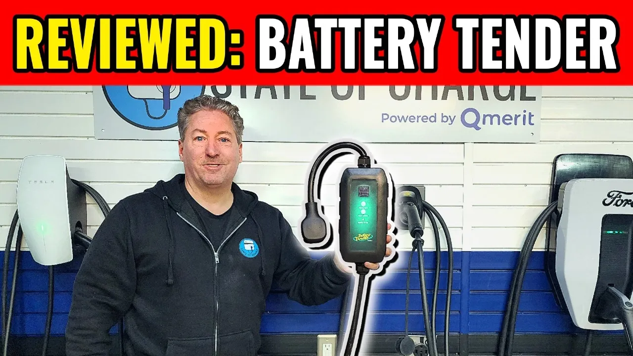 Need A Portable EV Charger?  Check Out The 32 Amp Battery Tender Dual Voltage EVSE