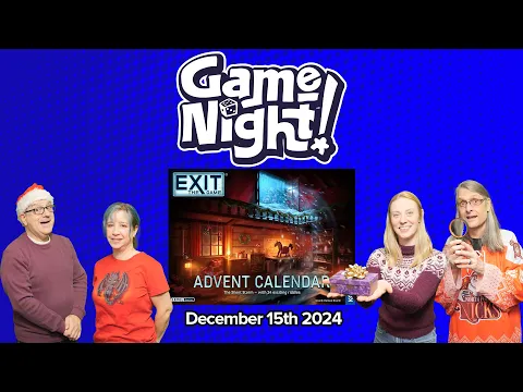 GameNight! 24 Days of Christmas Day 15 - Exit: The Game Advent Calendar The Silent Storm
