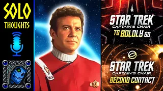 Star Trek: Captain's Chair - To Boldly Go + Second Contact | Solo Review