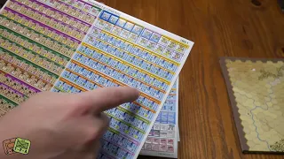 Unboxing: Death Valley from GMT Games - The Players' Aid