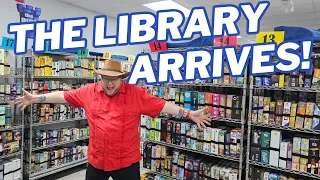 New Dice Tower Studio - The Library Arrives