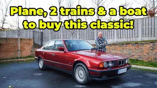Planes, Trains, Boats… and a 35-Year-Old BMW: I Bought an E34 530i!
