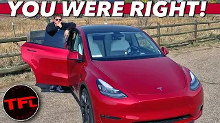 We Got It Wrong — But Our New Tesla Model Y Is STILL Broken!