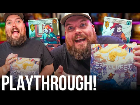 Adorable Snow Village, Cutthroaght Scoring - Snowcrest Gamefound Preview!