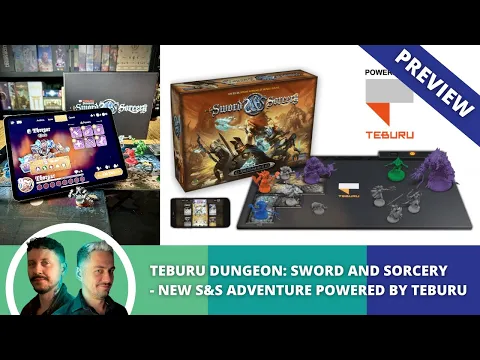 Teburu Dungeon: Sword and Sorcery: Prototype Review. New S&S adventure powered by Teburu.