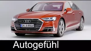 All-new Audi A8 Exterior/Interior first look 2018 neu