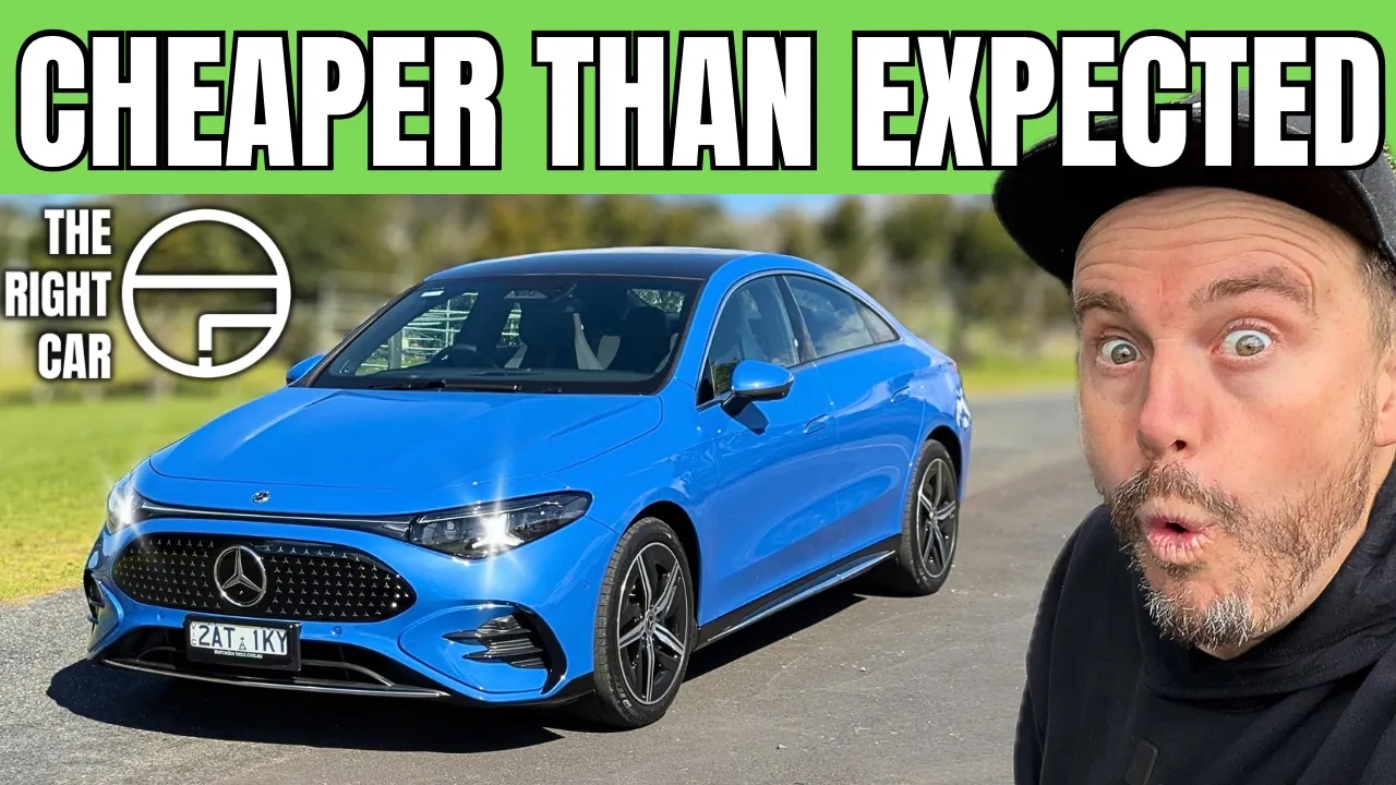 Luxury electric sedan for less than $80K! New Mercedes CLA EV review