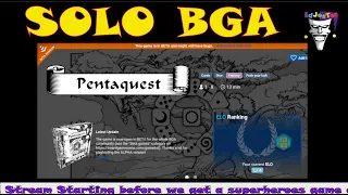 Pentaquest on BGA Trying To Get Big Score SOLO Playthrough