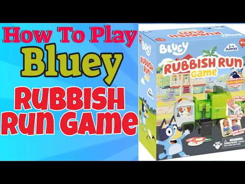 How To Play Bluey Rubbish Run Game