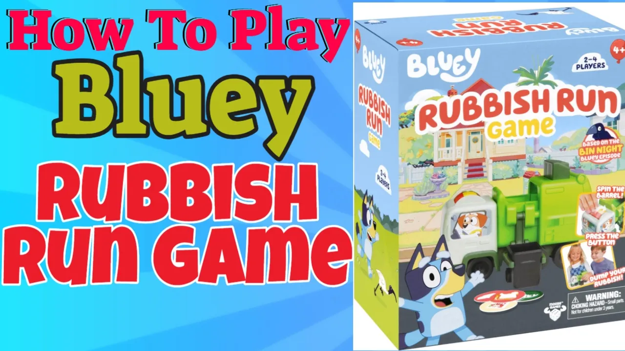 How To Play Bluey Rubbish Run Game