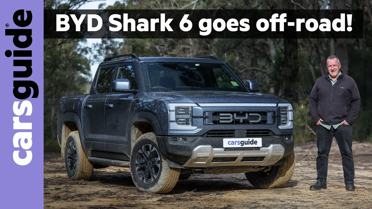 Off-road test! BYD Shark 6 2026 review Australia: Is this new plug-in hybrid pick-up a great 4WD?