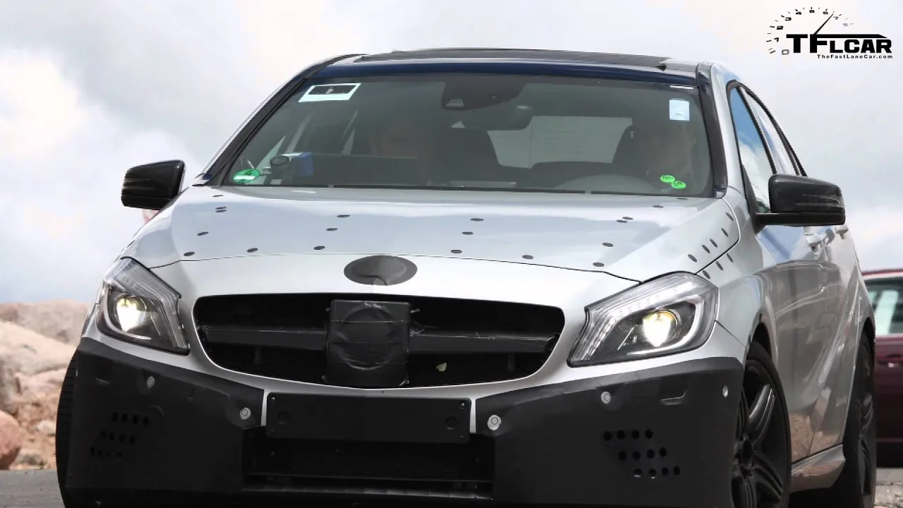 Spied: 2013 Mercedes-Benz A-Class A45 AMG High Altitude Testing