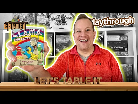 L.L.A.M.A. Card Game - Playthrough