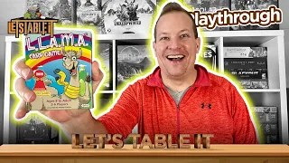 L.L.A.M.A. Card Game - Playthrough