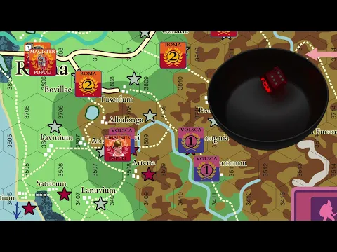 KOR Solitaire game example