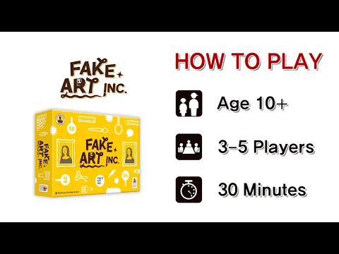 Fake Art Inc.- How to Play