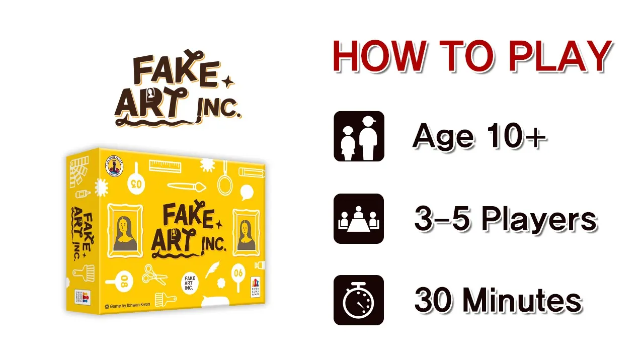 Fake Art Inc.- How to Play